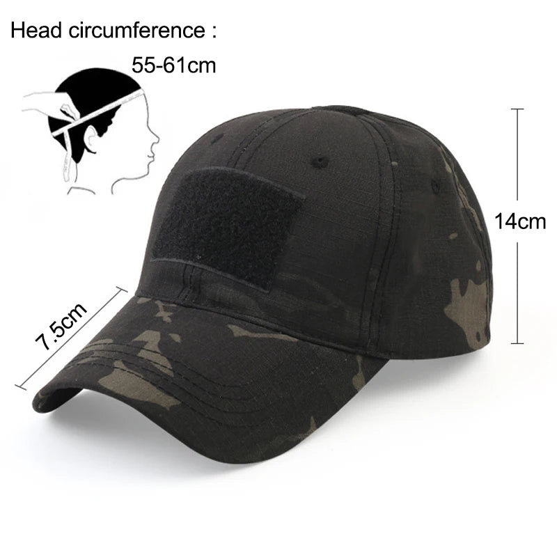 Camouflage Baseball Cap Outdoor Sports Hiking Fishing Hunting Caps