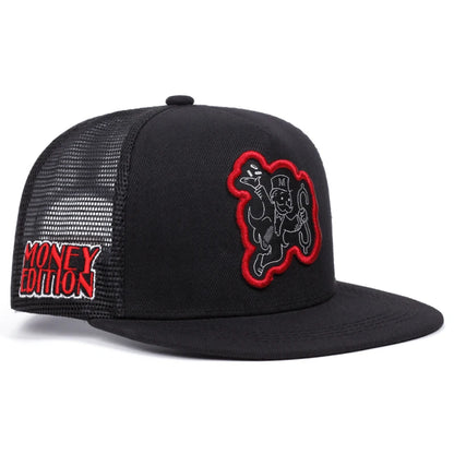 Snapback Hip Hop Hats Fashion Characte Embroidered Baseball Cap Men