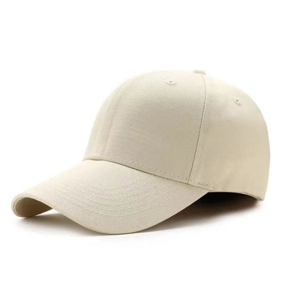 Summer Baseball Cap Pure Cotton Solid Color Cap Fashion Driver Hat Sunshade Four Seasons Hat