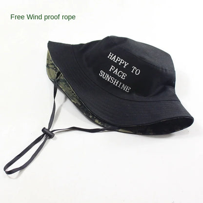 Big Head Men Large Size Sun Bucket Hat Women Fisherman