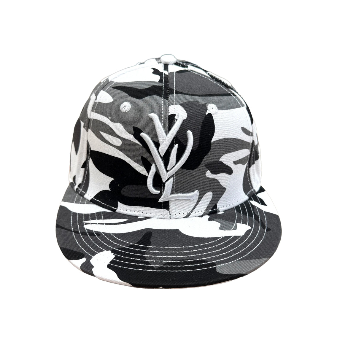 New Arrivals White Camo Fitted Men Women Hat Cap Snapback Cap Casquette Baseball Hats Casual