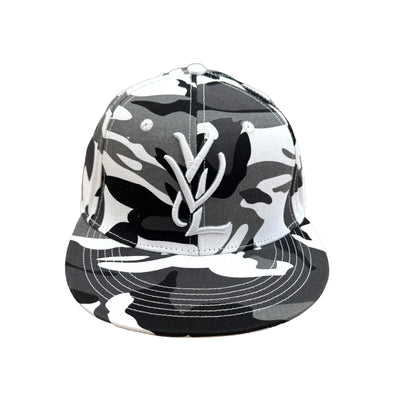 New Arrivals White Camo Fitted Men Women Hat Cap Snapback Cap Casquette Baseball Hats Casual