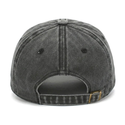 New Washed Cotton Retro Baseball Cap
