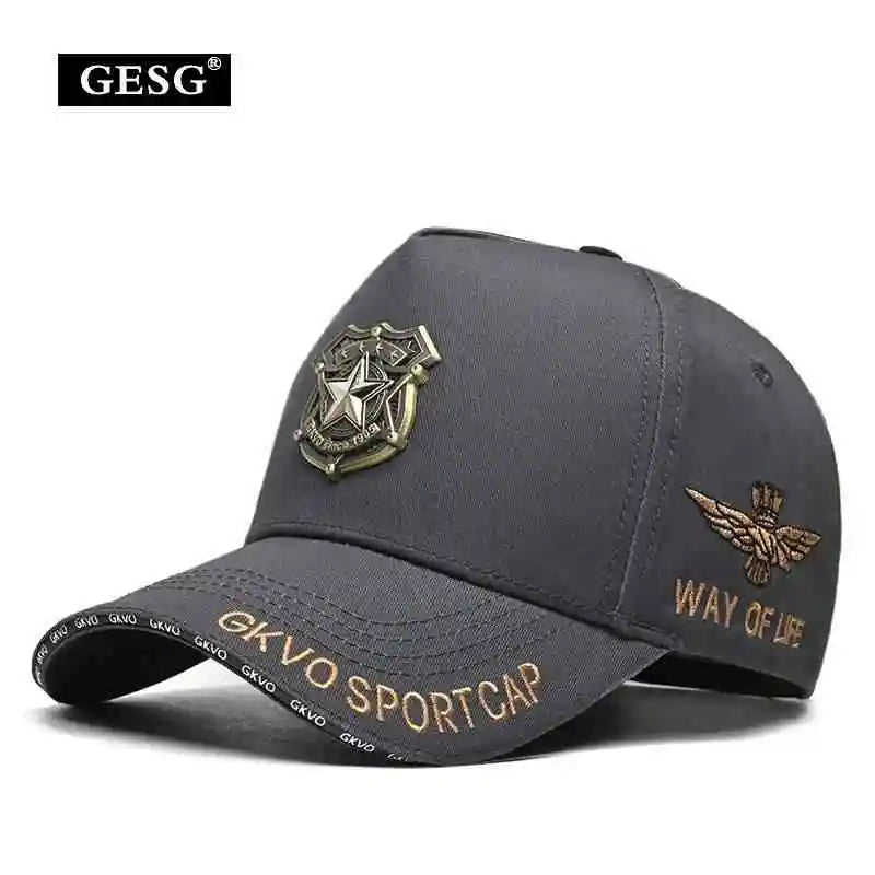 2025 Style Men's Big Head Circumference Baseball Cap Outdoor Fishing Cap