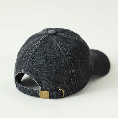 2026 Trending Retro Washed Denim Baseball Cap