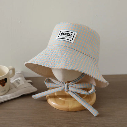 Girl Sweety Fashion Sun Hat 52CM 2-6 Years Boys Outdoor Kids Summer Bucket Cap Children Hats
