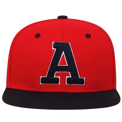 Unisex Simple Letter A Embroidery Hip Hop Hats Outdoor Adjustable Casual Baseball Caps Sunscreen Hat