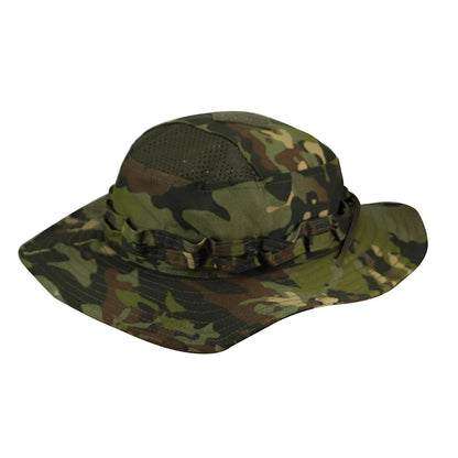 New Camo Tactical Enthusiasts Square Pocket Bonnie Cap Outdoor
