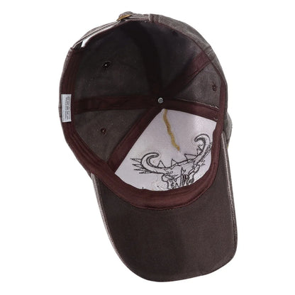 New Hip Hop Vintage Washed Denim Baseball Cap