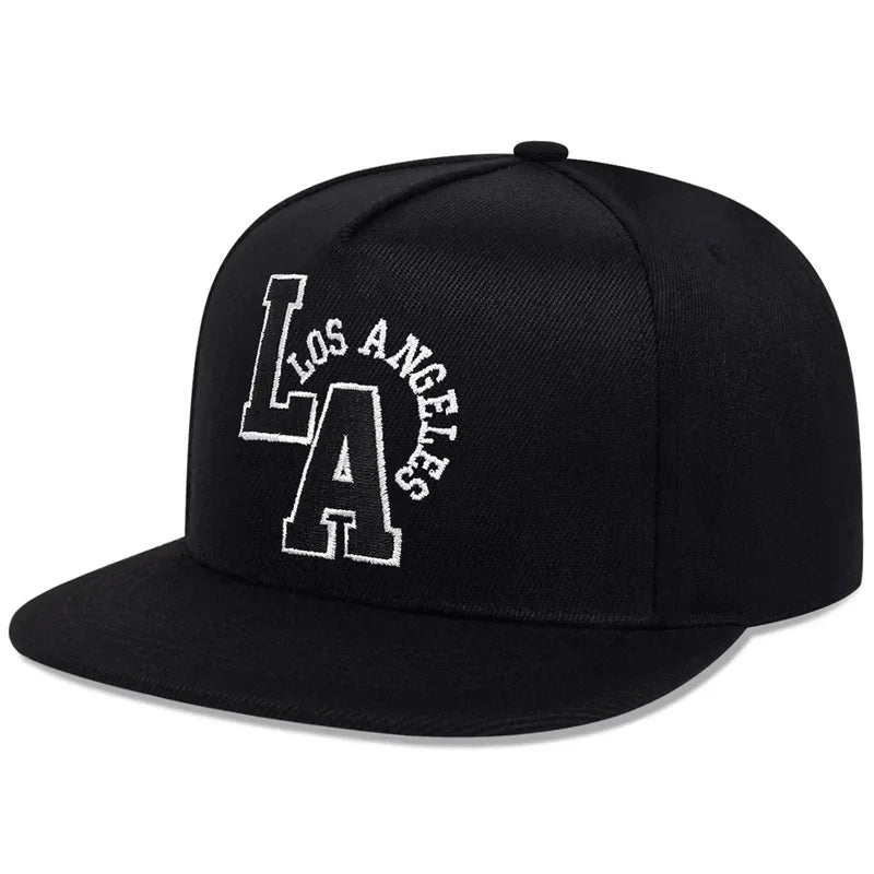 Letter Embroidery Baseball Cap Los Angeles Hip Hop Snapback Hat