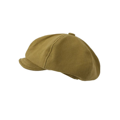 Women Hat Retro Black Painter Cap
