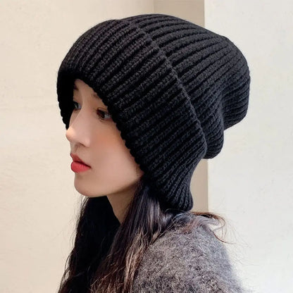 High Quality Multi Colors Knitted Beanies Solid Cute Woman/Men