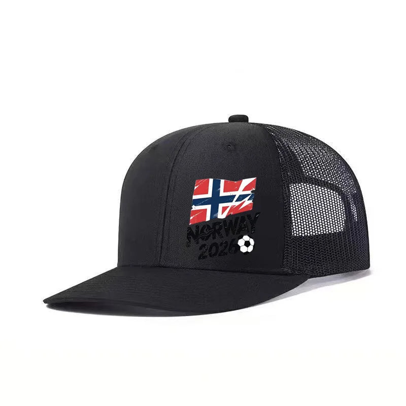 1PC Norway Football Tennis Cap