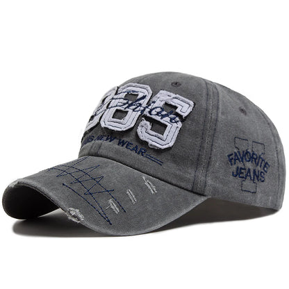 Big Digit 1985 Baseball Cap Men Fashion Visor Hip Hop Hat