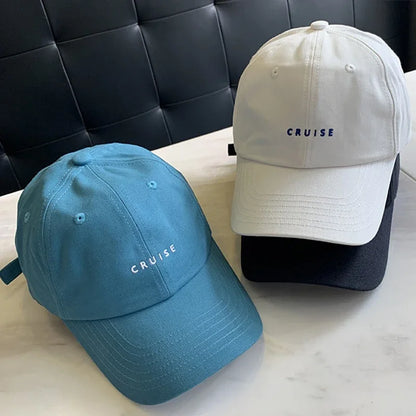Fashion Embroidery Letter Men Baseball Caps Women