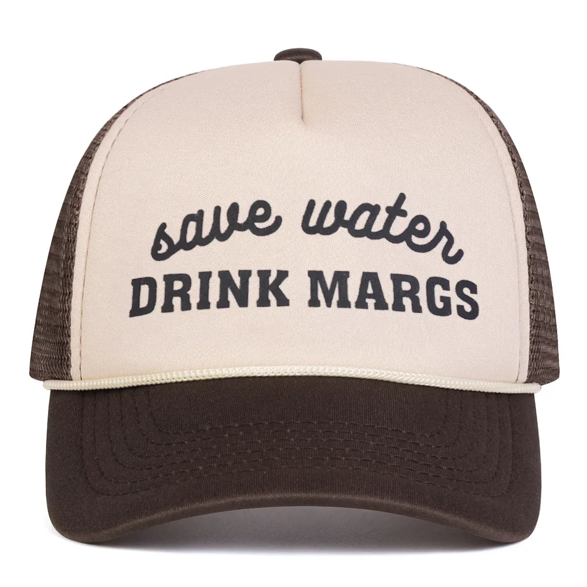 Unisex Drink Margs Letter Printed Baseball Net Caps Spring and Summer