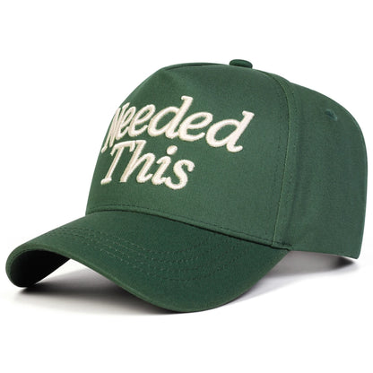 Unisex Letter Embroidery Baseball Caps Spring Autumn