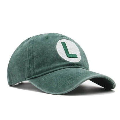 New Unisex Washed Cotton Cap Letter Embroidery Baseball Cap Men Women
