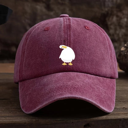 Cute Duck Print Baseball Cap