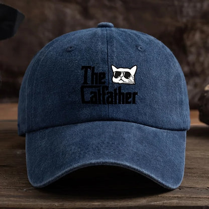 Alphabet Cat Fun Printed Baseball Hat Men's and Women's