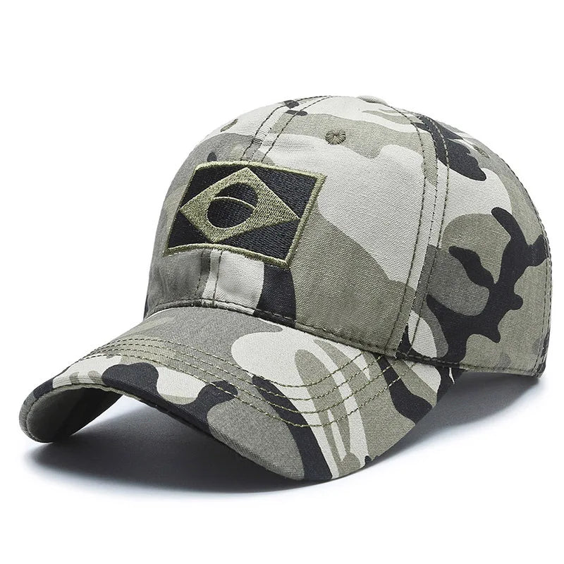 Outdoor Sports Baseball Cap Camouflage Cap Middle And Young Casual Sun Protection Hat Brazilian Hat