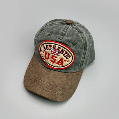 Personal American Letter Embroidery Baseball Hats