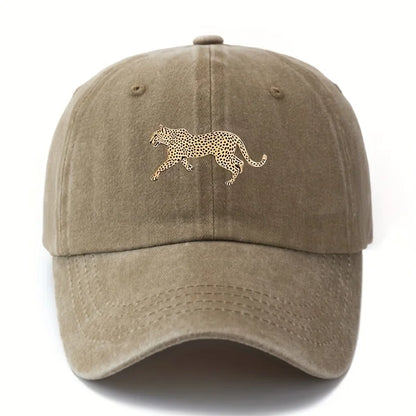 A Unisex Printed Animal Leopard Baseball Cap
