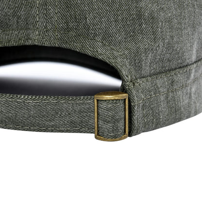 Men Women Cotton Twill Army Cap