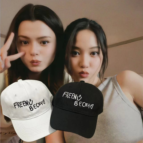 The Series Freen Becky Same Signature Embroidery Hat