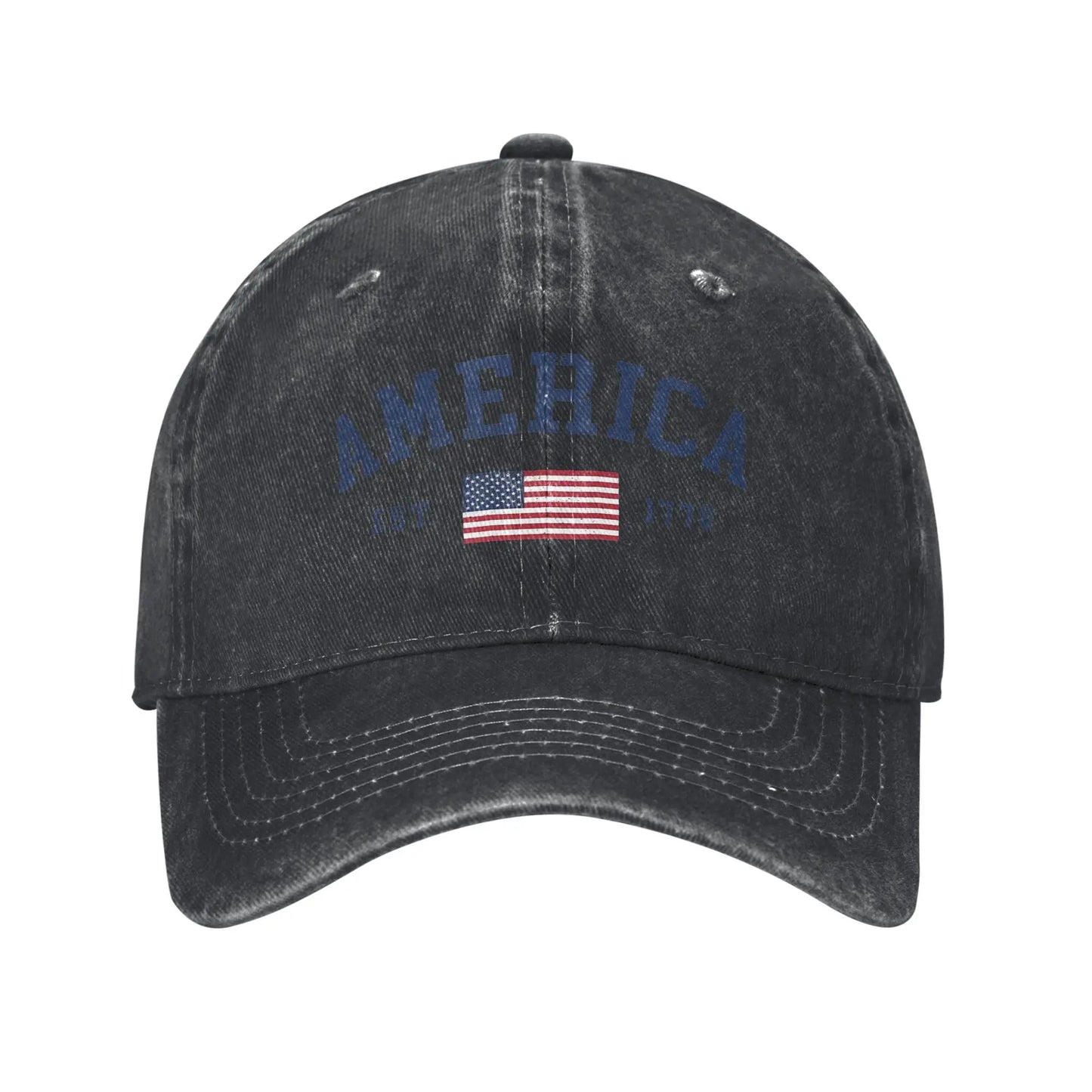 American Flag USA United States Of America US 4th Of July Casual Baseball Cap