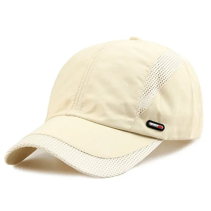 Summer Brand For Men Sports Running Sweat Baseball Cap Male Canada Golf Quick Dry Women Kpop Solid Snapback Bone Mesh Hat