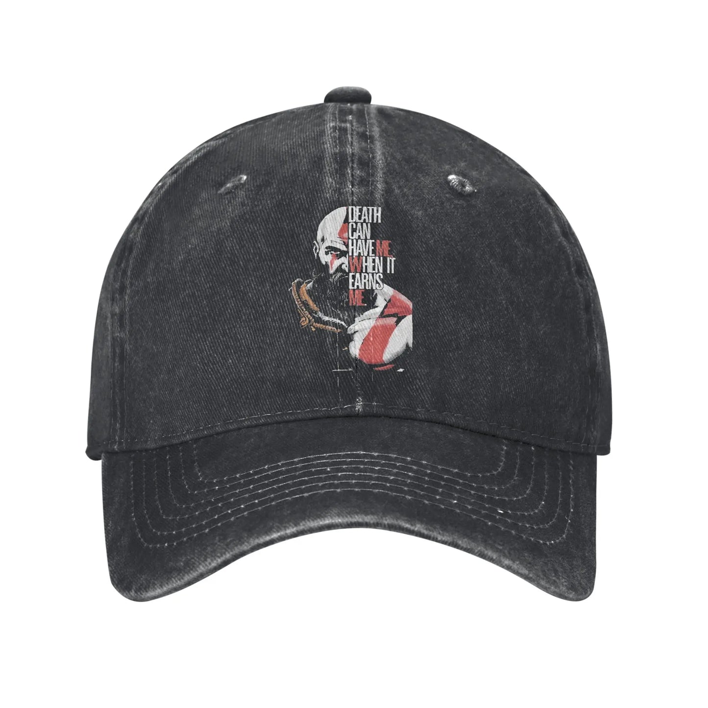 Casual Cartoon Kratos God Of War Baseball Cap