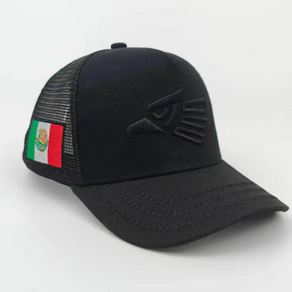 Unisex Mexican Eagle Label Baseball Net Caps Adjustable Casual Hats