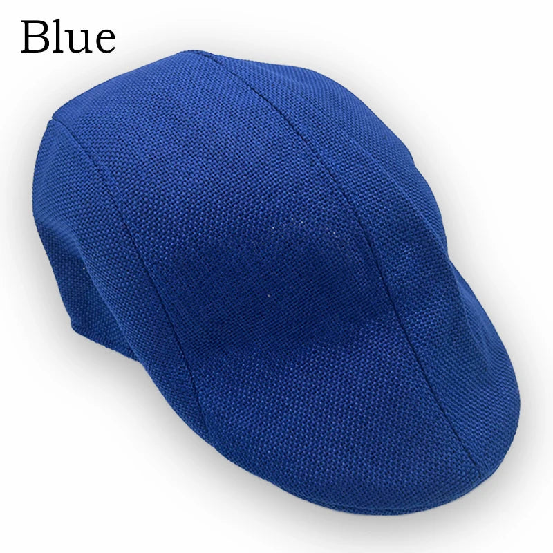New Autumn Beret Caps Men Women Adjustable Newsboy Hats