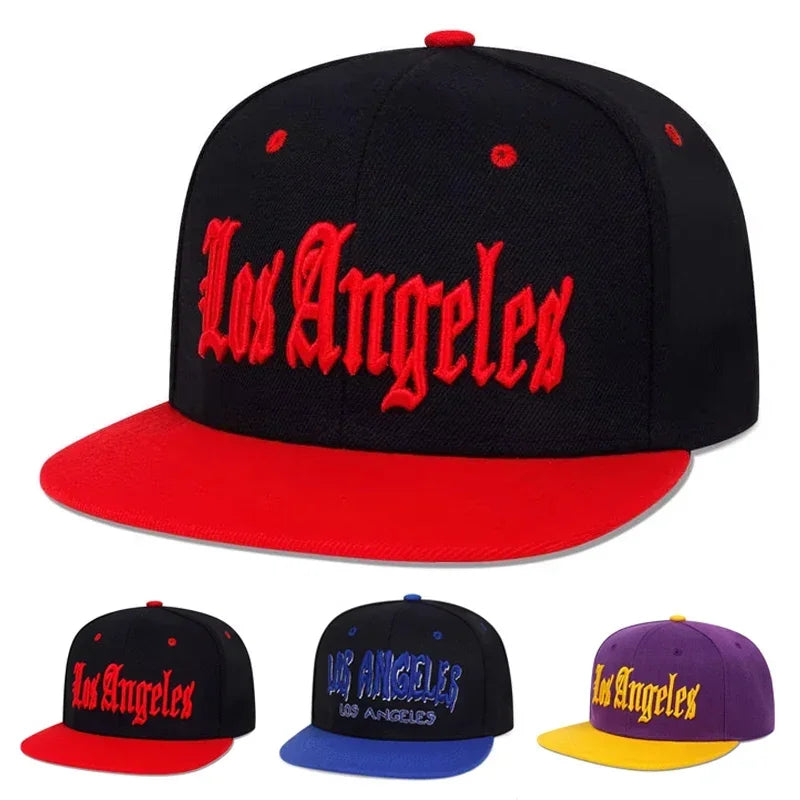 Unisex Los Angeles Embroidery Hip-Hop Hats Spring Autumn