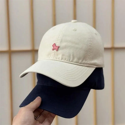 Simple Creative Pony Embroidered Baseball Cap Horse Sunscreen Cartoon Baseball Hat