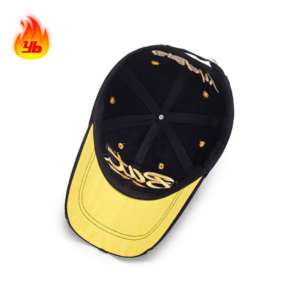 Fashion Unisex Outdoor Sport Baseball Cap One Size Suitable for Men Women 3D Embroidery Patch Print