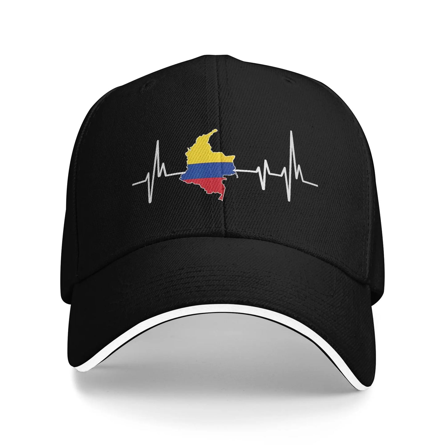 Women Men Colombia Signature Colombian Flag Outdoor Hat