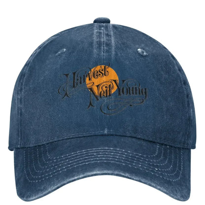Neil Young Casual Baseball Cap Summer Harvest Baseball Caps