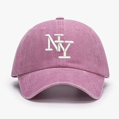 Embroidered NY Letters New York Vintage Baseball Caps Men Women