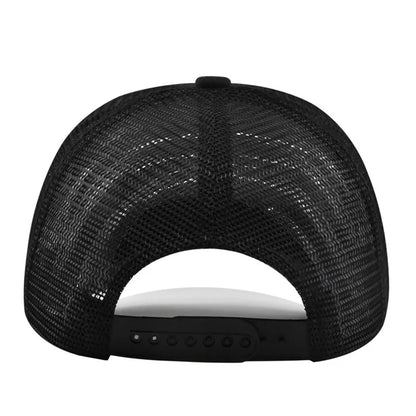 High Quality Fishing Embroidery Baseball Cap Outdoor Fishing Snapback Mesh Hat Sunshade Trucker Hat