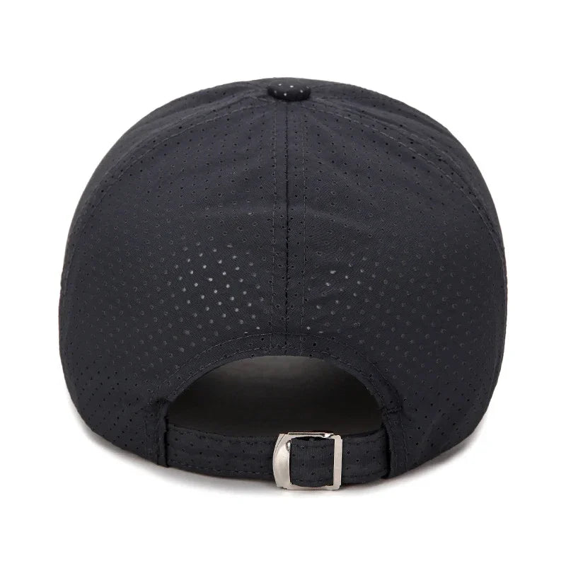 Summer Breathable Perforated Quick-Drying Hat For Men