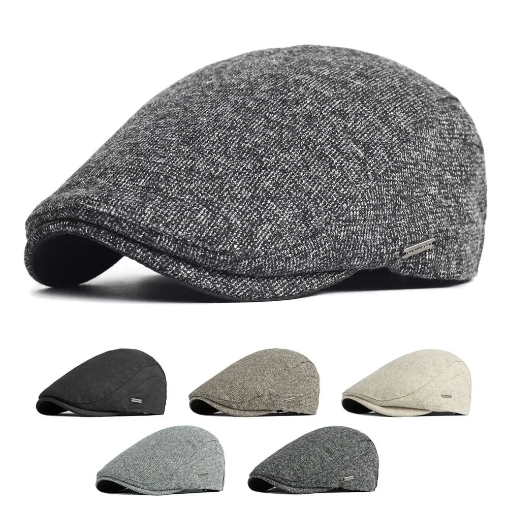 Fashion Winter Beret Hat Soft Casual Painter Hat Adjustable