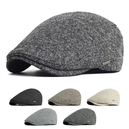 Fashion Winter Beret Hat Soft Casual Painter Hat Adjustable