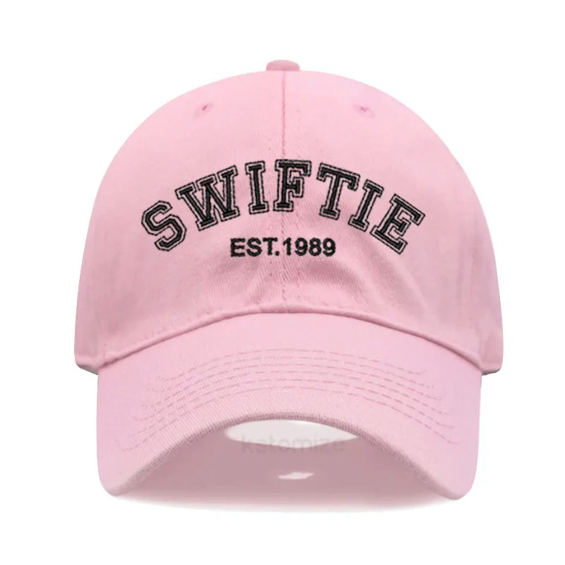 1989 Embroidery Baseball Cap for Men Women Unisex Washed Cotton