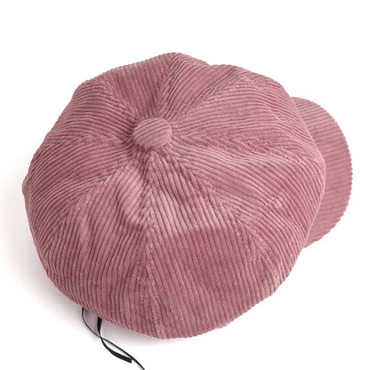 Vintage English Newsboy Cap - Women's Octagonal Beret