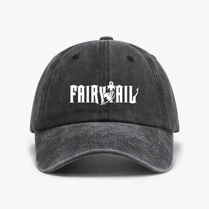 Anime Fairy Tail Print Baseball Cap Fashion Vintage