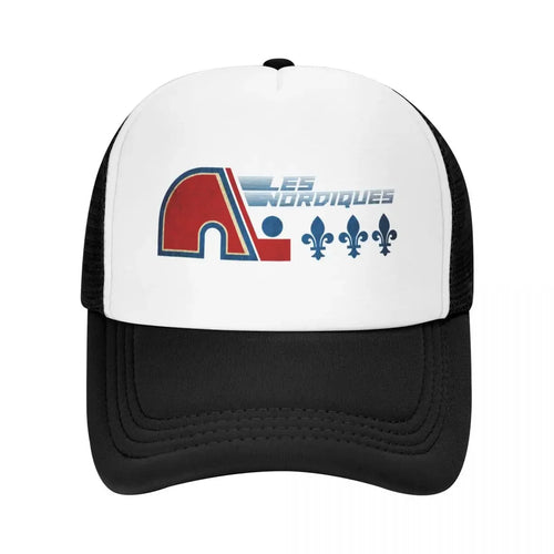 New Retro Nordiques Quebec Hockey Baseball Cap Golf Hat