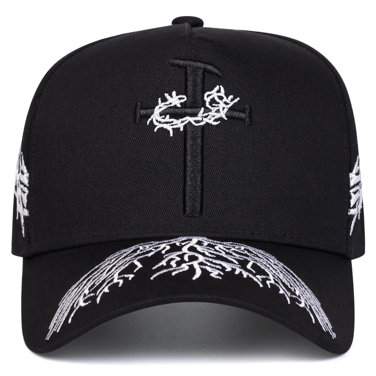 Unisex Iron Wire Nail Embroidery Baseball Caps Spring Autumn
