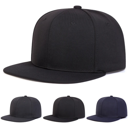 Trendy Rear Sealed Flat Edge Hat Men's Fashion Street Hip Hop Hat Women's